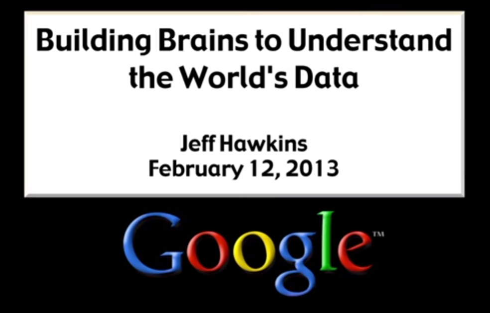Building Brains to Understand the World's Data
